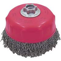 MAXI-CRIMPED Premium Crimped Wire Cup Brush TGS INDUSTRIEL