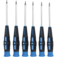 Jeu de tournevis de pr&eacute;cision Torx, 6 TGS INDUSTRIEL