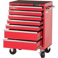 PRC2707 Armoire roulante de s&eacute;rie Pro, 7 tiroirs, 27" la x 16" p x Rouge TGS INDUSTRIEL
