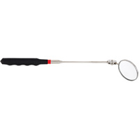 Miroir t&eacute;lescopique &agrave; face ronde, Circulaire, 2-1/4" lo x 2-1/4" la, T&eacute;lescopique TGS INDUSTRIEL