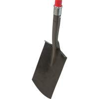 Pelles robustes, Fibre de verre, Lame Acier au carbone, Manche en Prise en D, Longueur 30-1/2" TGS INDUSTRIEL