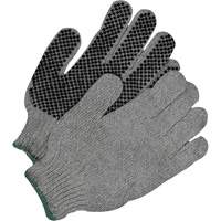 Classic Grip Gloves, Poly/Cotton, Single Sided, Large TGS INDUSTRIEL