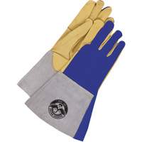 MIG & TIG Welding Gloves, Grain Deerskin, Size Large TGS INDUSTRIEL