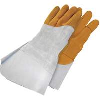 Gander Brand Reverse Grain TIG Welder Gloves, Grain Deerskin, Size 10 TGS INDUSTRIEL
