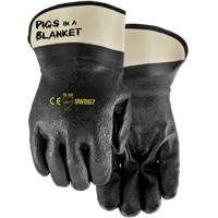 Gants enduits Pigs in a Blanket, Taille unique, R&ecirc;vetement PVC/Nitrile TGS INDUSTRIEL