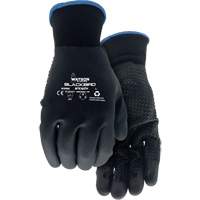 Gants enduits Stealth Blackbird, T-Grand, R&ecirc;vetement Nitrile micromousse, Calibre 15, Enveloppe en Polyester TGS INDUSTRIEL