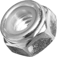 Encart en nylon pour contre-&eacute;crou NE standard, 7/16"/7/16"-14 dia, Zingu&eacute;, Cors&eacute; TGS INDUSTRIEL