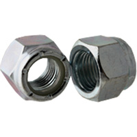 &eacute;crou Nylock, 5/16"-18 dia, Zinc Cr+3, Cors&eacute; TGS INDUSTRIEL