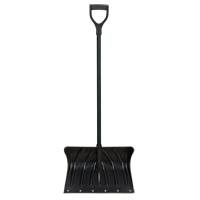 Pelle &agrave; neige en poly avec bande d'usure en acier, Lame Polypropyl&egrave;ne, Largueur 19-3/4", Manche Prise en D, Bande d'usure Compris TGS INDUSTRIEL