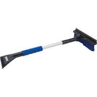 Snow Brush, Telescopic, Polypropylene Blade, 32-1/2" Long, Blue TGS INDUSTRIEL