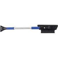 Snow Brush, Telescopic, EVA Foam Blade, 48" Long, Black/Blue TGS INDUSTRIEL
