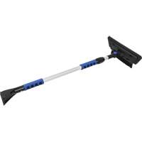 Snow Brush, Telescopic, EVA Foam Blade, 48" Long, Black/Blue TGS INDUSTRIEL