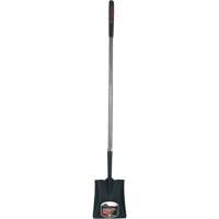 Pelle carr&eacute;e, Bois, Manche en Droite ergonomique, Longueur 62" TGS INDUSTRIEL