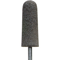 Charger&reg; Resin Bond Mounted Points, A3, Zirconia Alumina, 1" Dia., 2-3/4" L, 30 Grit TGS INDUSTRIEL