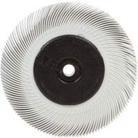 Brosse radiale en soies Scotch-Brite, C&eacute;ramique, Grain 120, 6" dia. TGS INDUSTRIEL