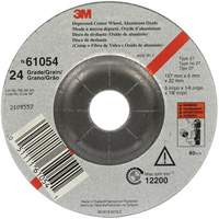 Depressed Centre Grinding Wheel, 5" x 27, Aluminum Oxide TGS INDUSTRIEL
