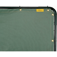Lavashield Curtain, 68.5" x 68.5", Olive TGS INDUSTRIEL