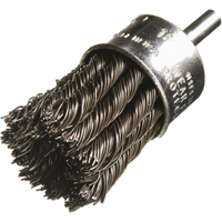 Brosses mont&eacute;es &agrave; fils nou&eacute;s, 1/2" dia., dia. Des fils 0,014", Tige 1/4" TGS INDUSTRIEL