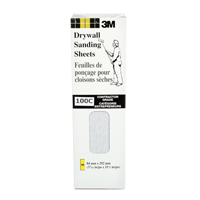 Feuille de placopl&acirc;tre frais&eacute;e Tri-M-Rite Fre-Cut, 11-1/4" x 3-5/16", Grain 100, Carbure de silicium TGS INDUSTRIEL