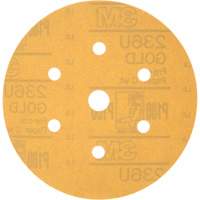 Disque de ponçage antipoussi&egrave;re Hookit, dia 6", Grain P180, Oxyde d'aluminium, Poids C TGS INDUSTRIEL