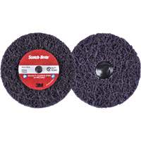Disque  Clean and Strip  XT Pro Roloc Scotch-Brite, 4" dia., Grain Extra grossier, Carbure de silicium TGS INDUSTRIEL