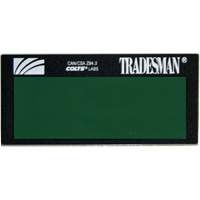 ArcOne&reg; Tradesman Auto-Darkening Single Lense, 2" W x 4-1/4" H Viewing Area, For Use With ArcOne&reg; TGS INDUSTRIEL