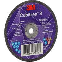 Cubitron 3 Cut-Off Wheel, 3" x 0.035", 1/4" Arbor, Type T1, Ceramic, 21000 RPM TGS INDUSTRIEL