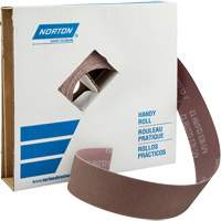 Rouleaux pour l'atelier Metalite K225, Oxyde d'aluminium, 1-1/2" la x 150' lo, Grain 40 TGS INDUSTRIEL