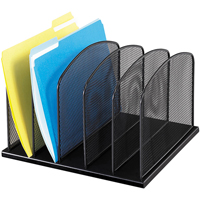 Onyx Steel Mesh Desktop Organizers TGS INDUSTRIEL