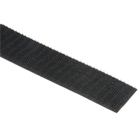 Fastener Strip, Hook, 50 yds x 1", Sew-On, Black TGS INDUSTRIEL