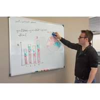 White Board, Non-Magnetic, 24" W x 18" H TGS INDUSTRIEL