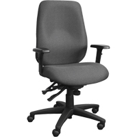 Chaises ergonomiques Cierra , Tissu, Gris, Capacit&eacute; 250 lb TGS INDUSTRIEL