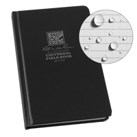 Livre reli&eacute;, Couverture rigide, Noir, 160 Pages, 4-5/8" , 7-1/4"  TGS INDUSTRIEL