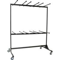 Double-Sided Folding Chair Caddy TGS INDUSTRIEL