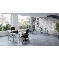 Table rectangulaire &agrave; hauteur r&eacute;glable Newland TGS INDUSTRIEL