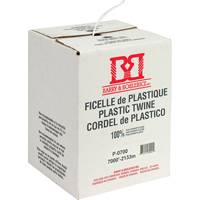 Ficelle d'arrimage, Polypropyl&egrave;ne, 7000' Longueur TGS INDUSTRIEL