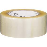 Tartan 369 Box Sealing Tape, Acrylic Adhesive, 1.6 mils, 48 mm (1-22/25") x 100 m (328') TGS INDUSTRIEL