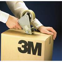 Tartan 369 Box Sealing Tape, Acrylic Adhesive, 1.6 mils, 48 mm (1-22/25") x 100 m (328') TGS INDUSTRIEL