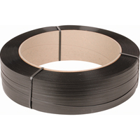 Strapping, Polypropylene, 1/2" W x 7200' L, Black, Machine Grade TGS INDUSTRIEL
