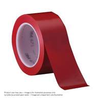 Ruban en vinyle 471, 38 mm (1-1/2") la x 32,9 m (108') lo, 5,3 mils, Rouge TGS INDUSTRIEL