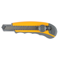 Knife ATK900, 18 mm, Carbon Steel, Heavy-Duty, Plastic Handle TGS INDUSTRIEL