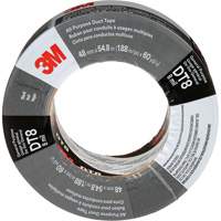 Ruban adh&eacute;sif tout usage DT8, 8 mils, Noir, 48 mm (2") x 55 m (180') TGS INDUSTRIEL