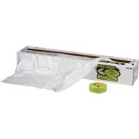 Overspray Protective Sheeting & Tape Kit, 400' L x 16' W, Plastic TGS INDUSTRIEL