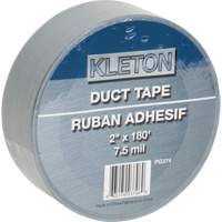 Utility Grade Duct Tape, 7.5 mils, Silver, 50 mm (2") x 55 m (180') TGS INDUSTRIEL