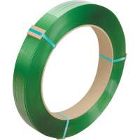 Feuillard, Polyester, 1/2" la x 3380' lo, Vert, Calibre Manuel TGS INDUSTRIEL