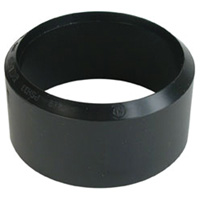 Pipe Adapter Bushing, 3", Plastic TGS INDUSTRIEL