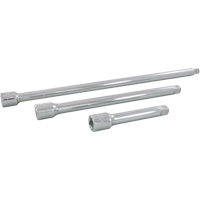 Jeu de rallonges pour douilles, Prise de 1/2", Fini Chrome, 3 Mcx TGS INDUSTRIEL