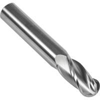 S238 30° Ball Nose End Mill, 1/16" Dia., 1-1/2" L, 4 Flutes, 1/8" Shank, Carbide TGS INDUSTRIEL