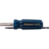 The Mariner Multibit Screwdriver, 6" L, Plastic Handle TGS INDUSTRIEL