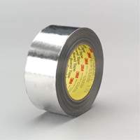 High-Temperature Aluminum Foil/Glass Cloth Tape, 12 mm (1/2") W x 33 m (108') L TGS INDUSTRIEL